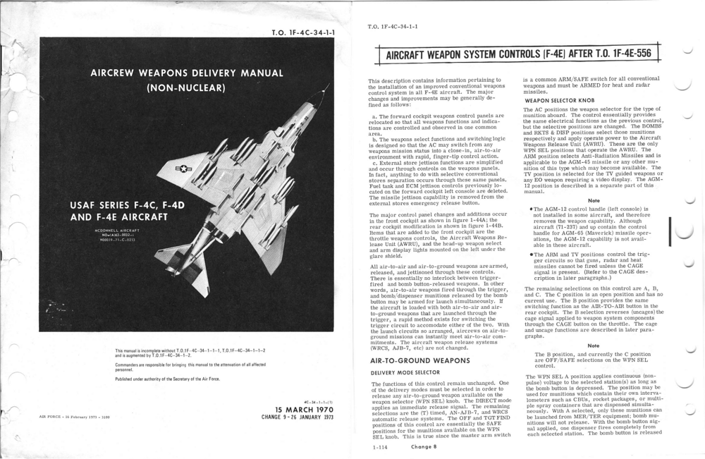 F-4E AGM-12 & AGM-65