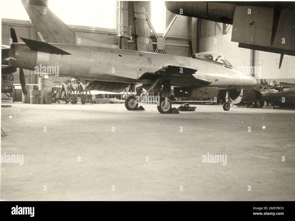the-incomplete-supermarine-type-545-xa181-at-the-college-of-aeronautics-cranfield-2M97BCH