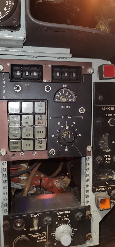 agm-78b control panel