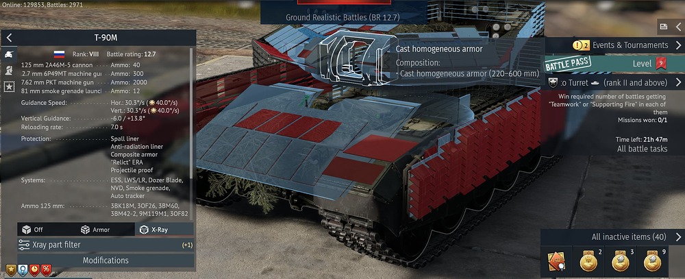 T-90M Trunnion