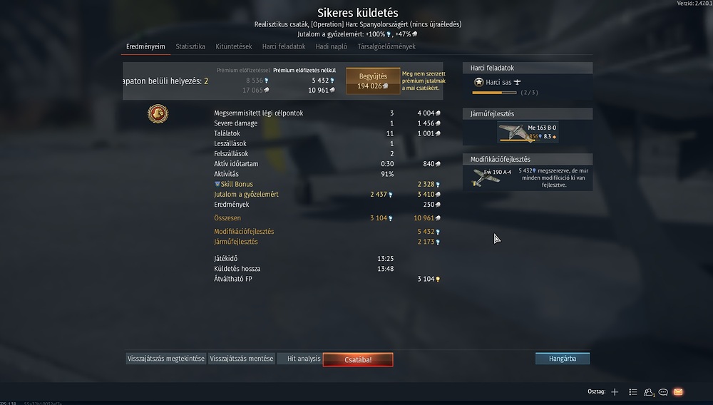 No terror of the sky award - 2