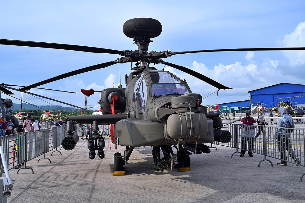 AH-64D of Republic of Singapore Air Force in Langkawi 2023