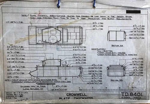 A27M Cromwell Armor Layout