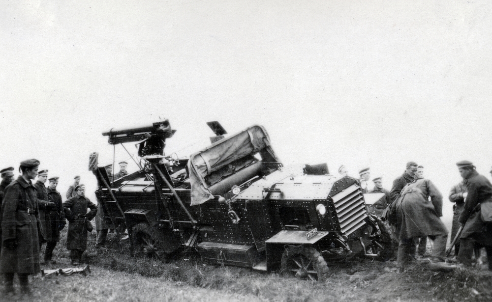 Raba VR of river guards in Hungary during exercise 1933