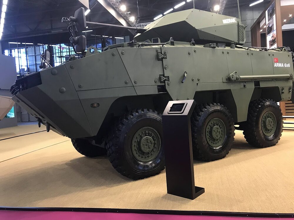 Arma 6x6 (MIZRAK-30 2A42) Eurosatory 2022 - 1