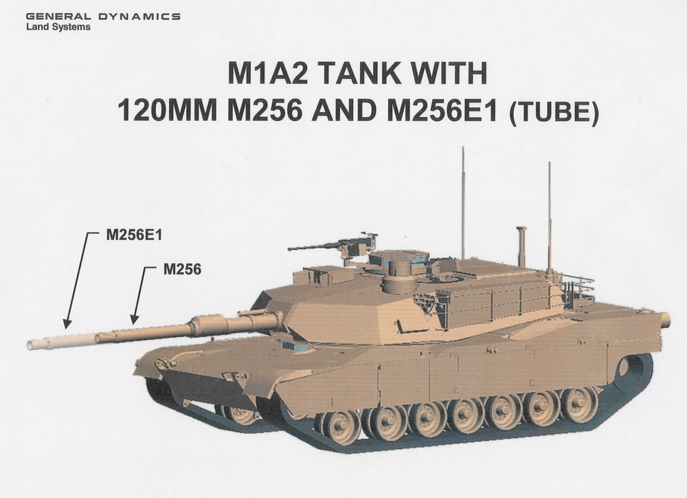 M1A2 M256E1