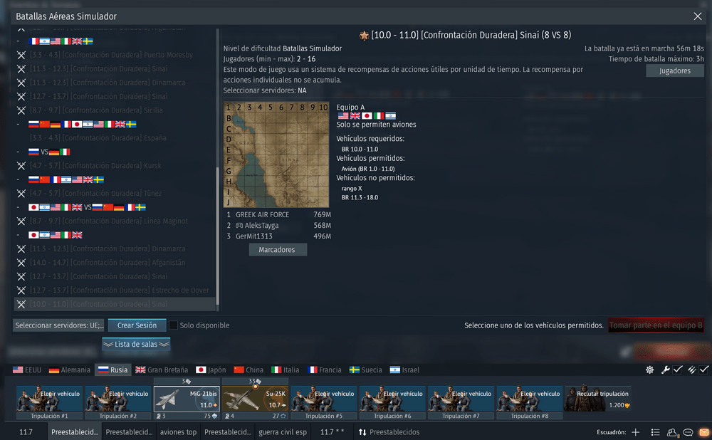 bug de sim