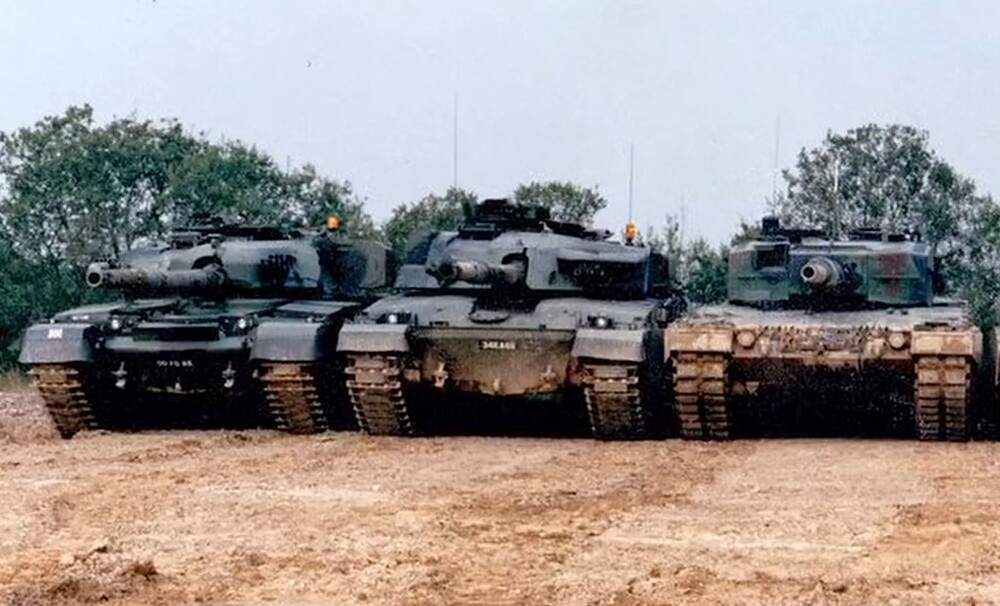 Leopard 2A4 - Chieftain Replacement Trial