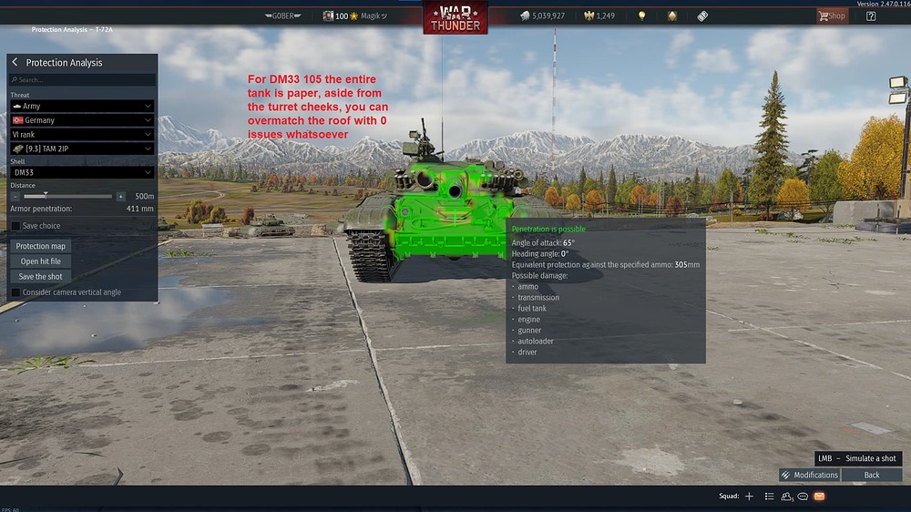 T-72A DM33