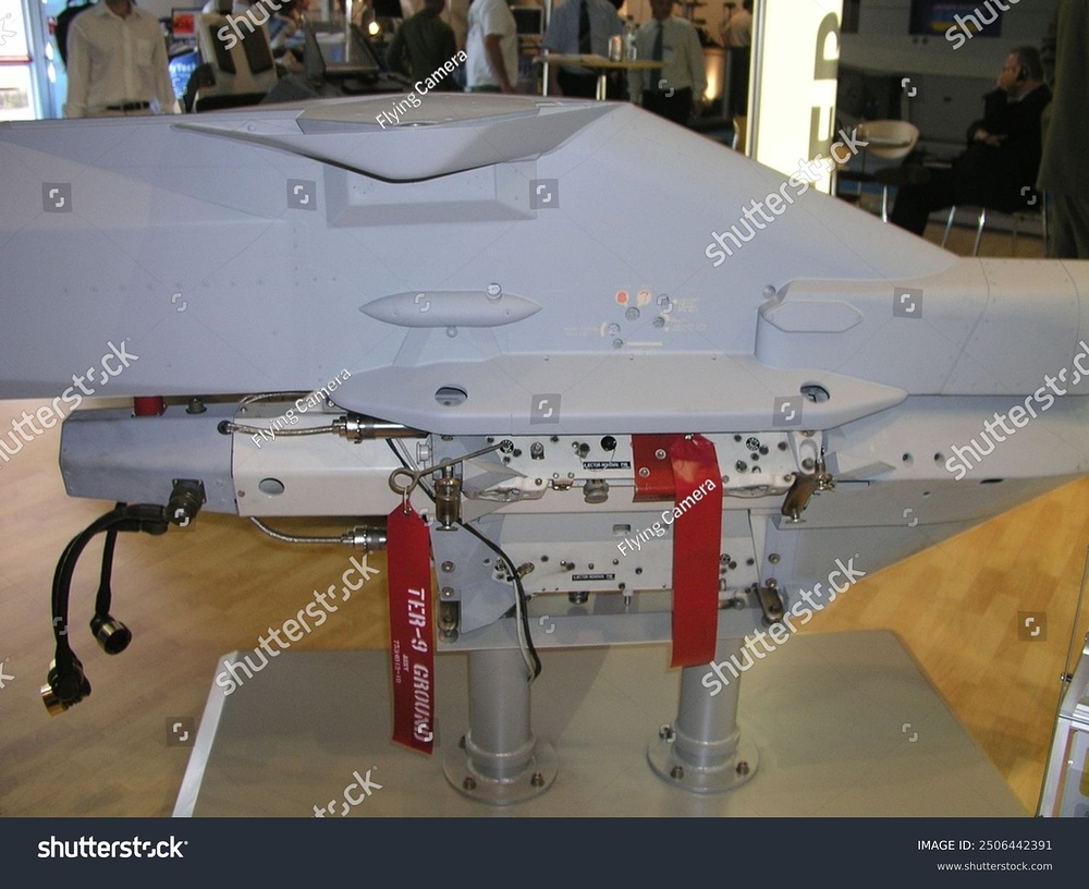 stock-photo-farnborough-united-kingdom-july-edo-terma-ester-enhanced-smart-triple-ejector-rack-in-2506442391