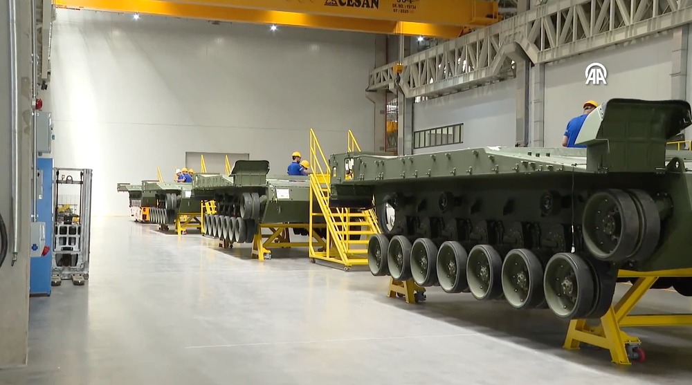 Altay T1 Under Construction - 2