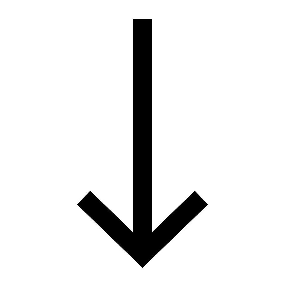 long-arrow-down--v2