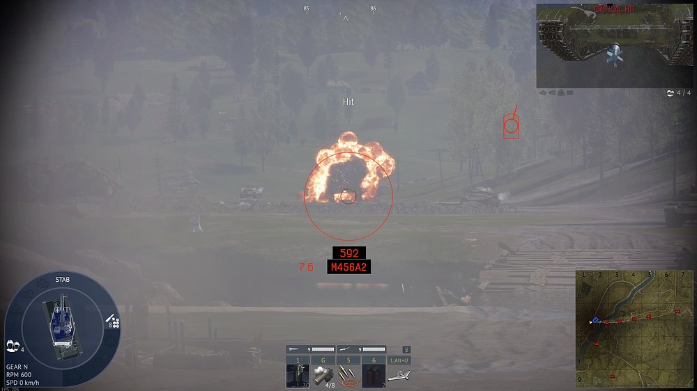 Stingray point of impact