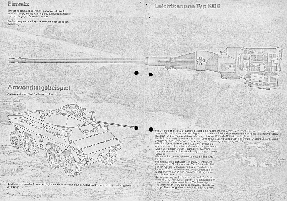 Oerlikon 35 mm Geschützturm Typ GDD-B p4-5