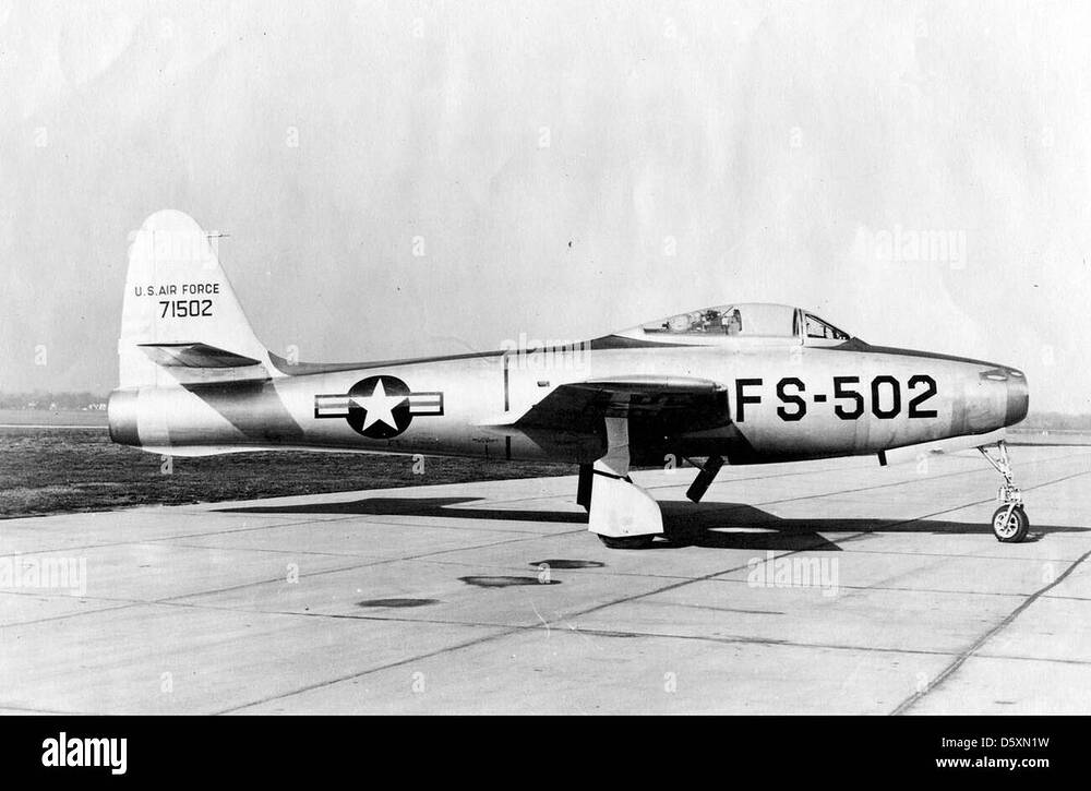 republic-p-84b-p-84c-f-84c-6-re-thunderjet-D5XN1W