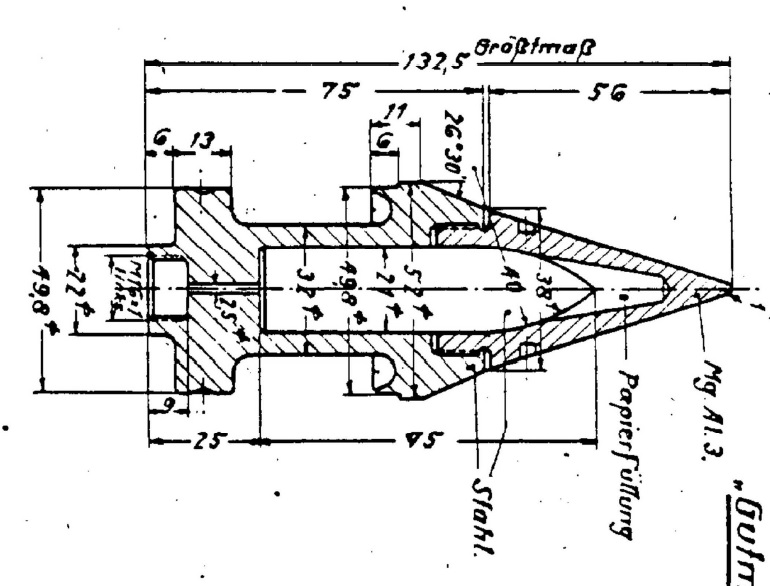 5cm Pzgr40 Ausf A Diagram