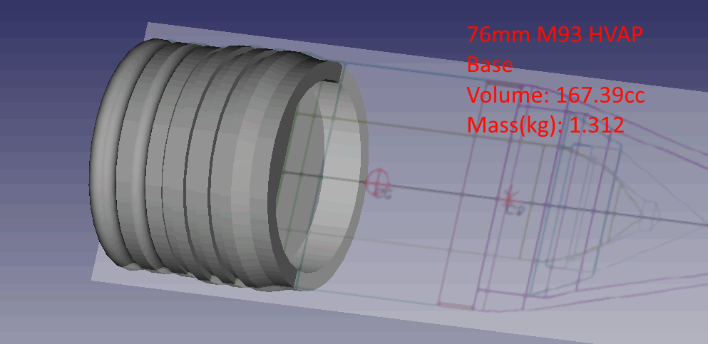 76mm M93 HVAP base