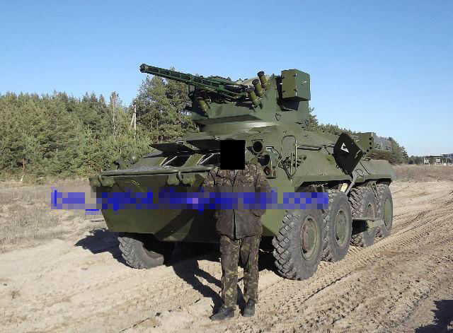 BTR-3 BM-7 Parus