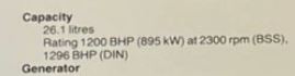Challenger 1 engine power 3