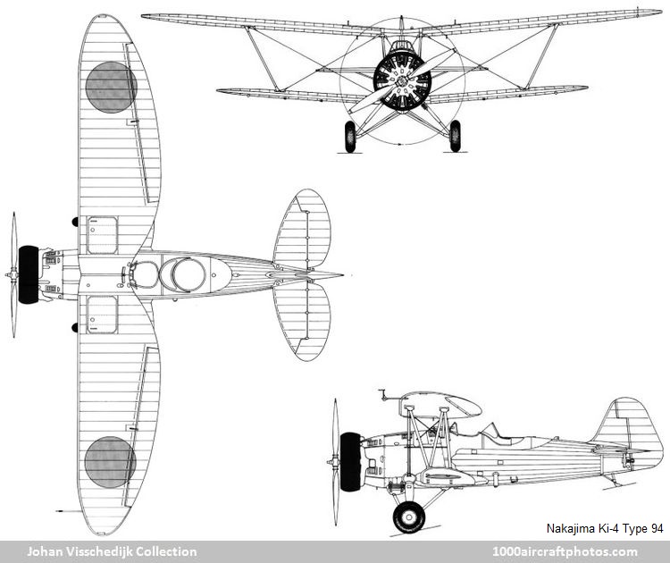 Nakajima_Ki-4_Type_94_3-view
