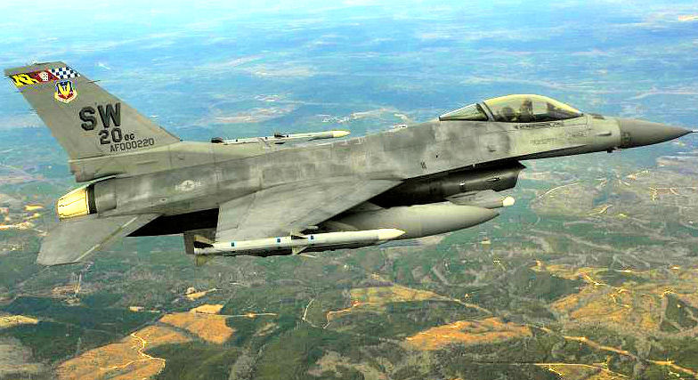 79th Fighter Squadron Lockheed Martin F-16CJ Block 50 Fighting Falcon