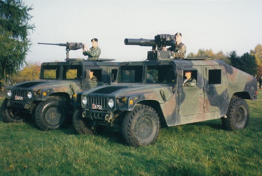 HMMWV M1025 (.50 Cal) & M966 (TOW)