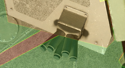 CR3TD Turret cheek top