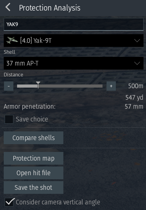 Yak 9T settings
