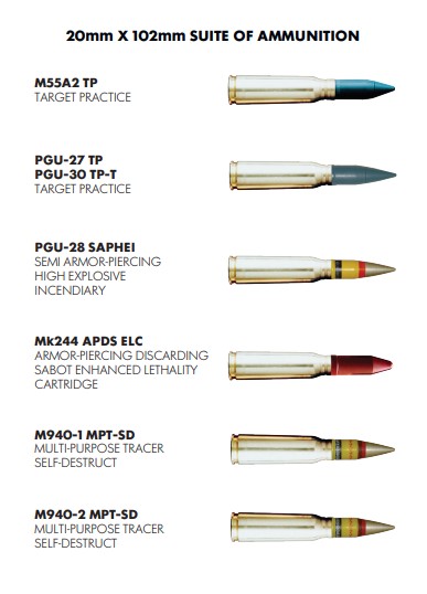 MSI LW20G Ammunition