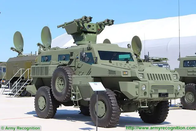 Arlan_air_defense_Igla_SA-18_launchers_KADEX_2016_Astana_Kazakhstan_001
