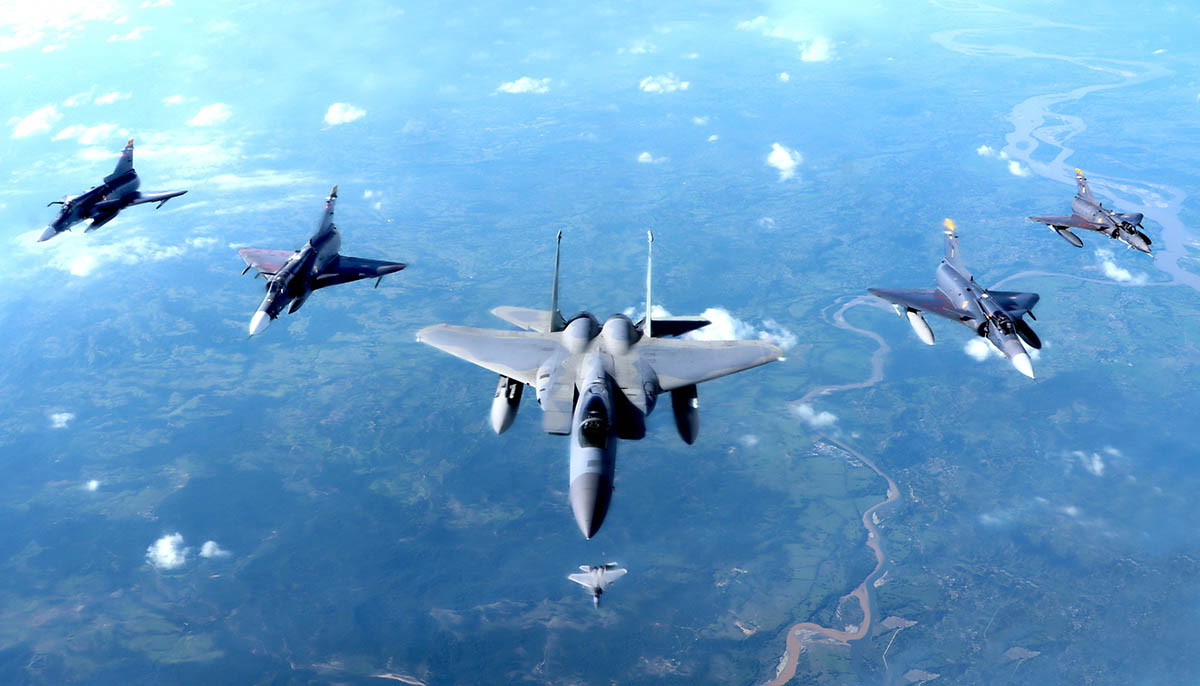 EJERCICIO RELAMPAGO FUERZA AEREA COLOMBIANA WEBINFOMIL 322