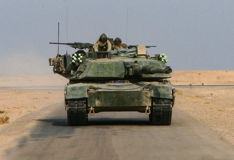 1A1HC Abrams Main Battle Tank from 1st Battalion Landing Team, 2nd Marine Regiment, 22nd Marine Expeditionary Unit, 2nd Marine Division