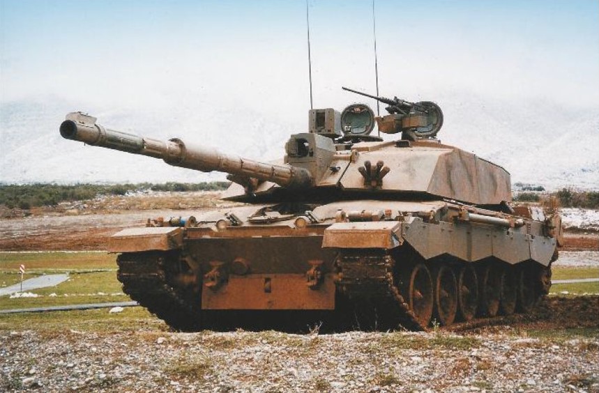 Challenger 2E Greek Army Trials