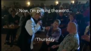 Now, I’m getting the word