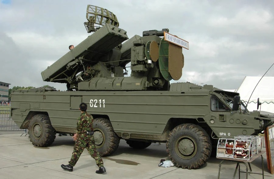 British SA-8 Gecko 9K33 OSA