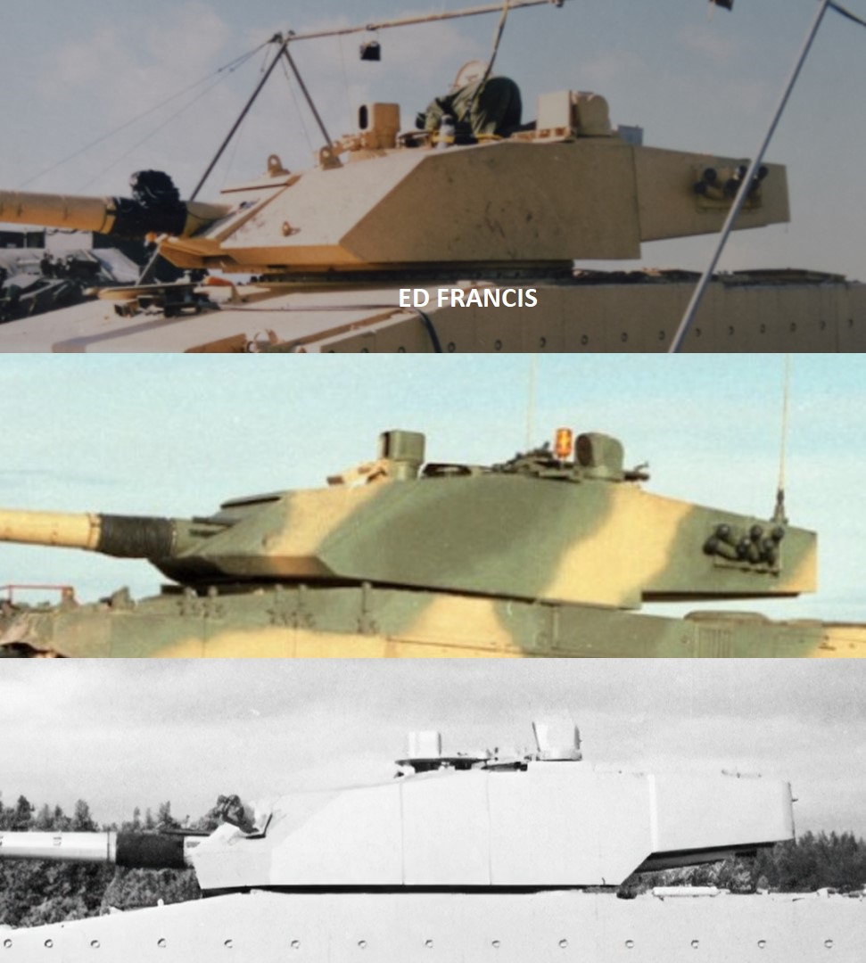 Vickers Mk 4 Valiant Turret Comparison