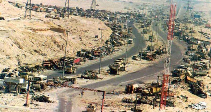 highway-of-death-after-the-gulf-war