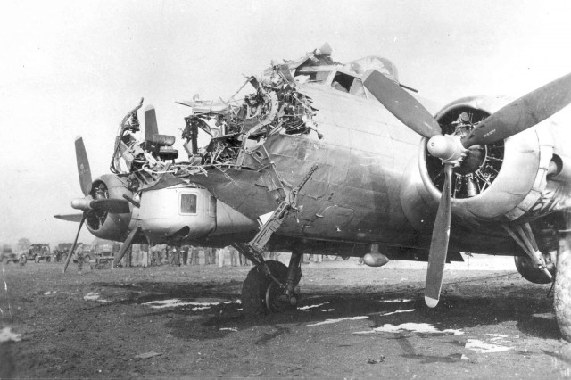 b-17g-43-38172-of-the-8th-af-398th-bg-601st-bs-which-was-damaged-on-a-bombing-mission-over-cologne-germany-on-15-october-1944-the-bombardier-was-killed