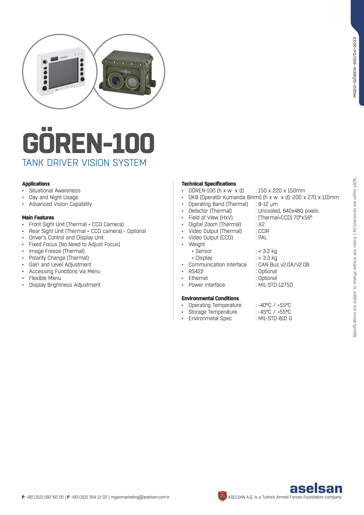 GÖREN-100 - 2
