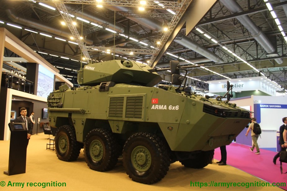 ARMA 6x6 (MIZRAK-30:2A42) Eurosatory 2022 - 2