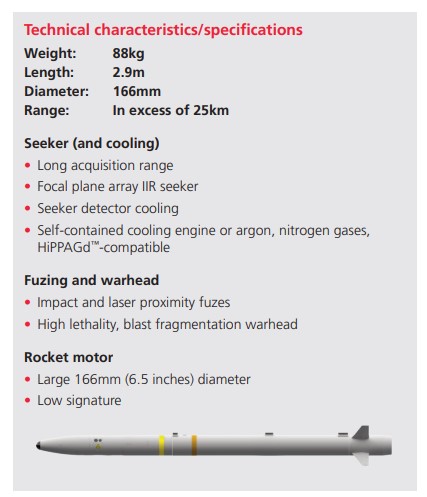 ASRAAM Specs