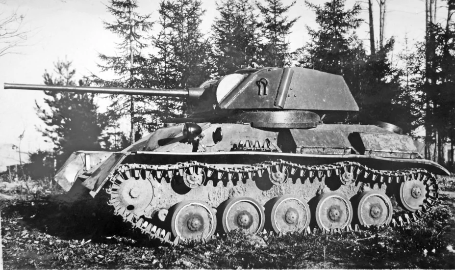 T-80 with 45mm VT-43