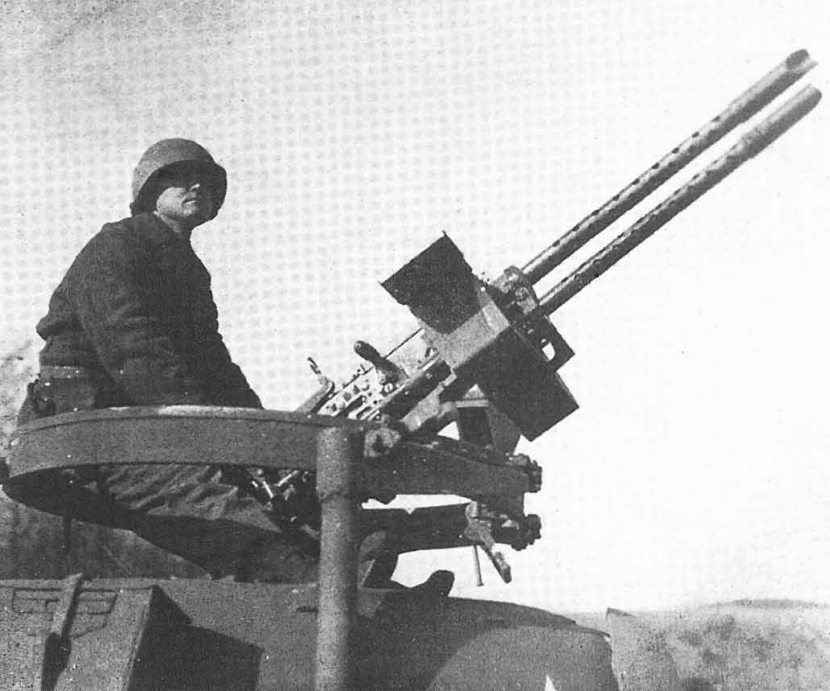 M8 Greyhound with dull .50