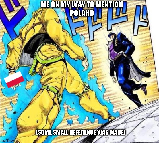 Poland has been mentioned