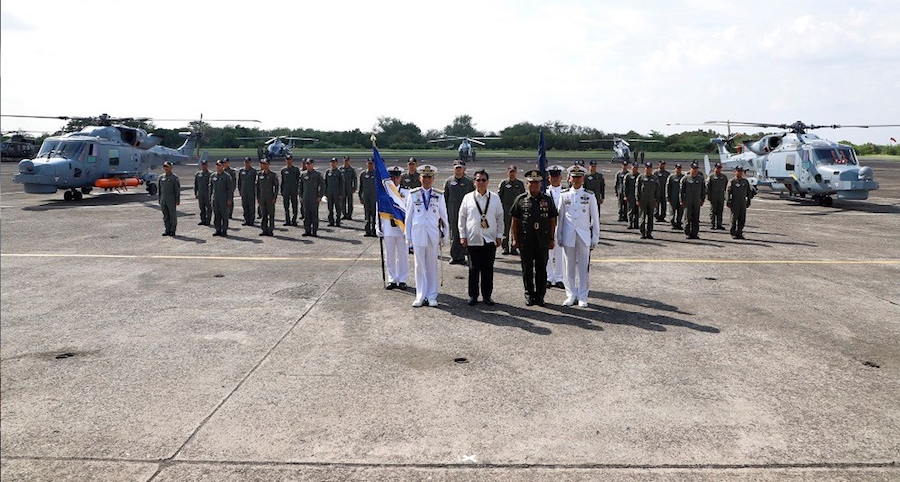 Philippine-Navy-inducts-two-AW159-Wildcat-helicopters