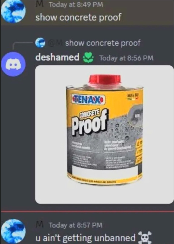ShowConcreteproof