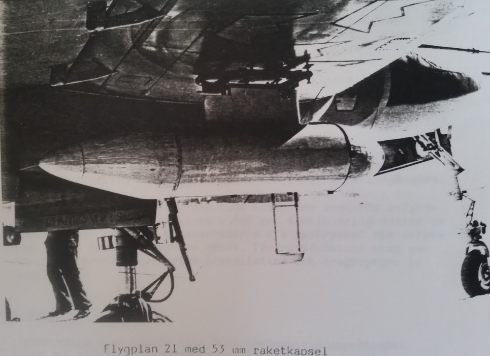 J 21 53mm Rocket pod