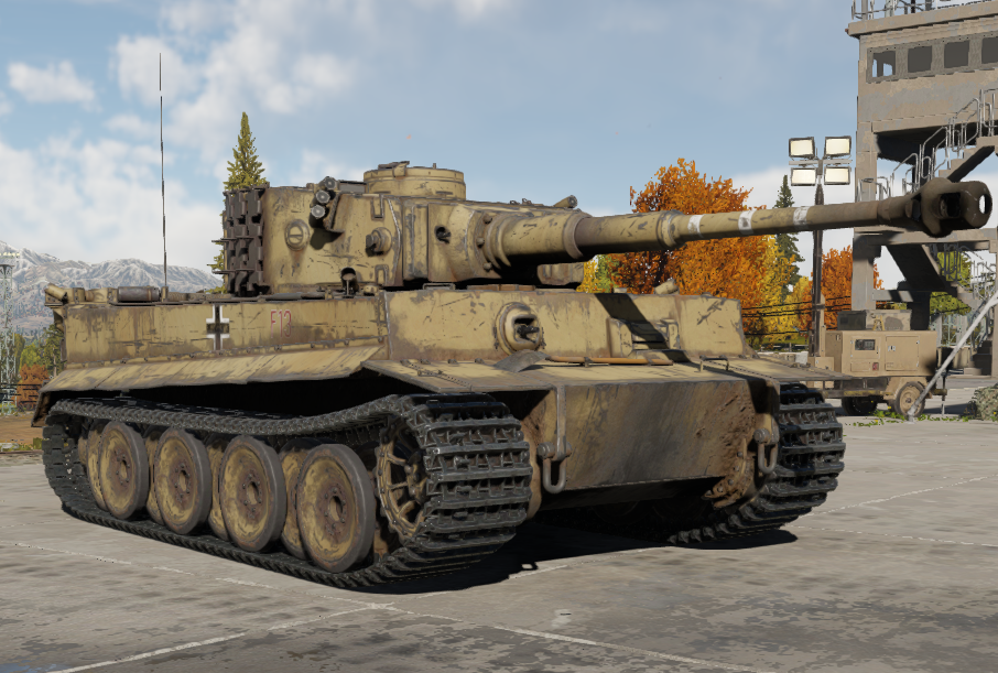 tiger 1 angle