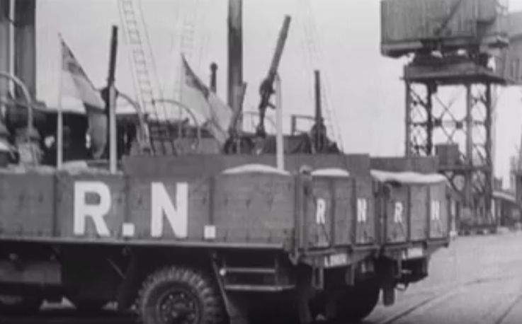 Bedford OYD Land Ship Bren Side Profile