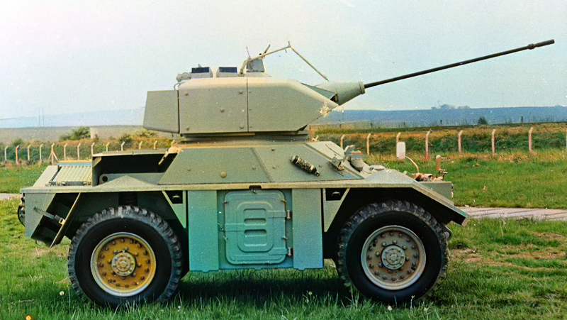 Another colourised picture of the Fox 25